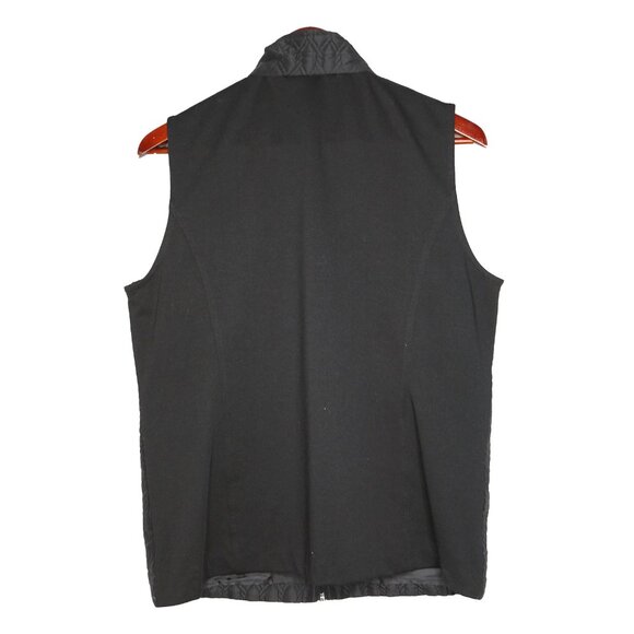 Alia Vest Lot x 2 | Lightweight Quilted Vests Black & Navy Diamond Zip Up Gilet - Picture 13 of 15